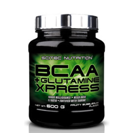 Аминокиселина SCITEC BCAA+Glutamine Xpress, 600 гр width=