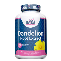 Екстракт глухарче HAYA LABS Dandelion Root Extract (2% Flavonoids)  500mg, 100 капс.