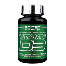 Витамин D3 SCITEC, 250 Caps.