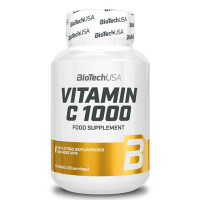 Витамин C 1000mg BIOTECH USA Bioflavonoids, 30 Tabs.