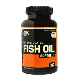 Рибено масло OPTIMUM NUTRITION, 100 капс. width=