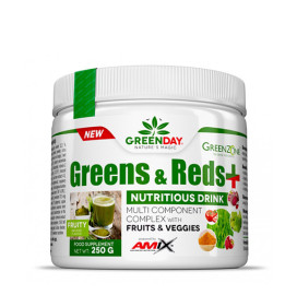Хранителна добавка AMIX Greens & Reds+, 250 гр. width=
