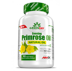 Масло от вечерна иглика (Evening Primrose Oil) AMIX, 90 Softgels width=