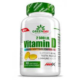 Витамин AMIX Vitamin D3 2500 I.U., 90 капс. width=