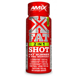 Фет бърнър AMIX XFat 2in1 SHOT, 60ml width=