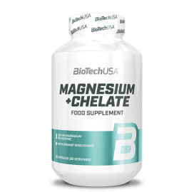 Магнезий BIOTECH USA Magnesium + Chelate, 60 капс. width=