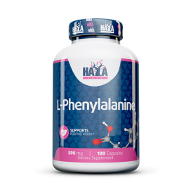 Аминокиселина HAYA LABS L-Phenylalanine 500mg,100 капс. width=