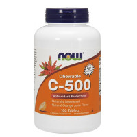 Витамин C 500 NOW Chewable, 100 Tabs
