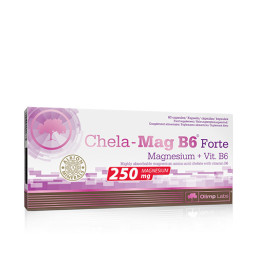 Магнезий OLIMP Chela-Mag B6 Forte, 60 Caps.