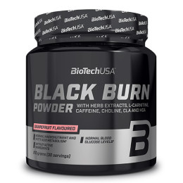 Фет бърнър BIOTECH USA Black Burn Drink Powder, 210 гр