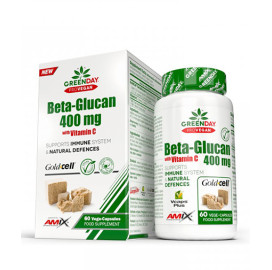 Бета глюкан AMIX GreenDay® ProVEGAN BetaGlucan 400 mg, 60 Vcaps width=