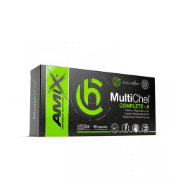 Витамини и менарали AMIX ChelaZone® MultiChel® Complete 6 Bisglycinate Chelate, 90 капс.