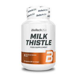 Витамини и минерали BIOTECH USA Milk Thistle, 60 капс.