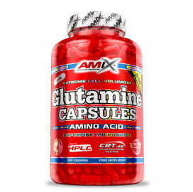 Аминокиселина AMIX L-Glutamine 800mg, 360 Caps. width=