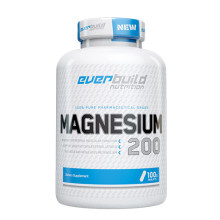 Магнезиев цитрат EVERBUILD Magnesium Citrate 200mg, 100 табл.