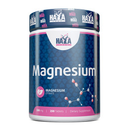 Магнезий HAYA LABS Citrate 200mg, 250 табл.
