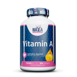 Витамин А HAYA LABS 10,000 IU, 100 Softgels
