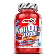 Масло от крил (Krill Oil) AMIX 1000mg, 60 Soft.