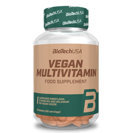 Мултивитамини BIOTECH USA Vegan Multivitamin, 60 Tabs width=