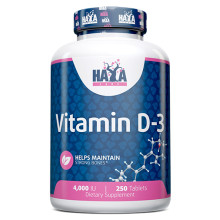 Витамин HAYA LABS Vitamin D-3 / 4000 IU, 250 табл.