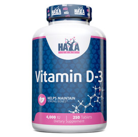 Витамин HAYA LABS Vitamin D-3 / 4000 IU, 250 табл. width=