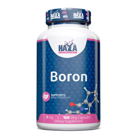 Витамини HAYA LABS Boron 3 mg, 100 VCaps. width=