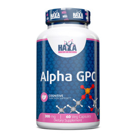 Алфа-Глицерил Фосфорил Холин HAYA LABS  300mg, 60 VCaps. width=