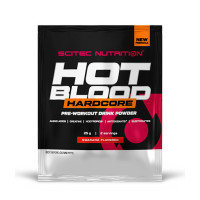 Енергиен бустер SCITEC Hot Blood Hardcore, 25 g