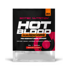 Енергиен бустер SCITEC Hot Blood Hardcore, 25 g