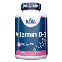 Витамин D3 HAYA LABS 1600 IU, 50 Tabs