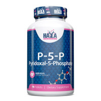 Витамини HAYA LABS P-5-P 40mg, 90 Tabs.