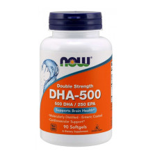 Омега 3 NOW DHA 500 mg, 90 капсули