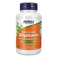 Магарешки бодил NOW Silymarin Double Strength 300 mg, 100 Vcaps.