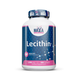 Лецитин HAYA LABS Lecithin 1,200mg, 100 Softgels width=