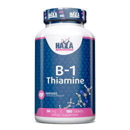 Витамин B1 HAYA LABS /Thiamine/ 50mg, 100 tabs.