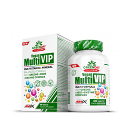 Витамини и минерали AMIX Vegan Multi VIP, 60 Tabs