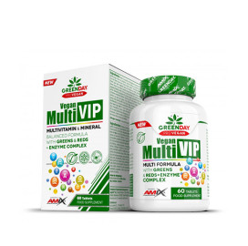 Витамини и минерали AMIX Vegan Multi VIP, 60 Tabs width=