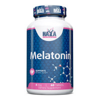 Мелатонин HAYA LABS Melatonin 4 mg, 60 Tabs