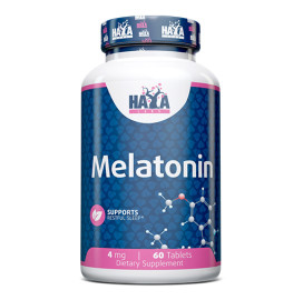 Мелатонин HAYA LABS Melatonin 4 mg, 60 Tabs width=