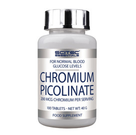 Хром пиколинат AMIX SCITEC Chromium Picolinate, 100 Tabs. width=