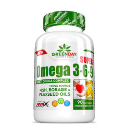 Омега 3-6-9 AMIX Greenday Super, 90 капс