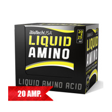 Аминокиселина BIOTECH USA Liquid Amino 25ml, 20 Amp