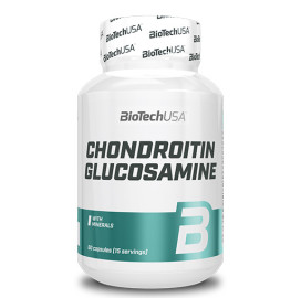 Глюкозамин BIOTECH USA Chondroitin Glucosamine, 60 Caps. width=