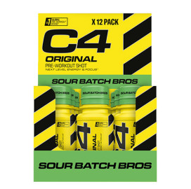 Предтренировъчен шот CELLUCOR C4 Pre-Workout Shots, 12 x 60 ml width=