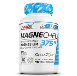 Магнесий AMIX MagneChel / Magnesium Bisglycinate Chelate, 90 капс. width=