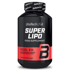 Фет бърнър BIOTECH USA Super Lipo, 120 табл. width=