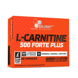 Фет бърнар OLIMP L-Carnitine 500 Forte Plus Sport Edition, 60 капс. width=