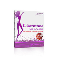 Фет бърнар OLIMP L-Carnitine 500 Forte Plus 60 Caps.