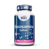 Глюкозамин HAYA LABS Glucosamine Sulfate 500mg, 90 Caps