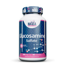 Глюкозамин HAYA LABS Glucosamine Sulfate 500mg, 90 Caps